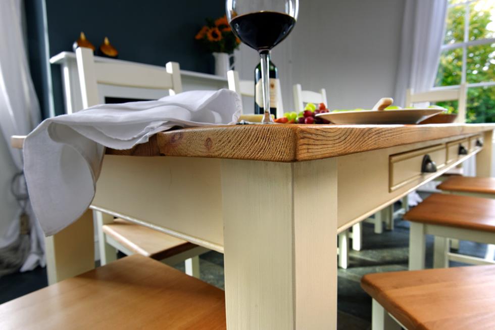 Painted French Table - Provence Style - Image 14