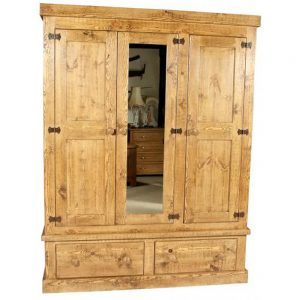 Cargo 3 Door Mirrored Wardrobe