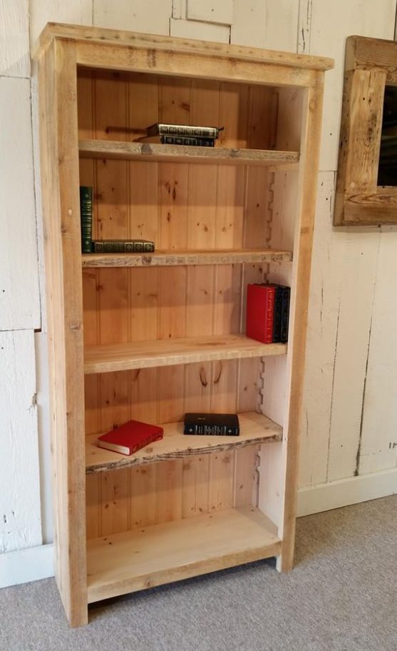 Farmhouse Waxed Bookcase tall
