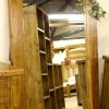 Reclaimed Wood Floor Standing Mirror