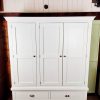 Wardrobe triple painted